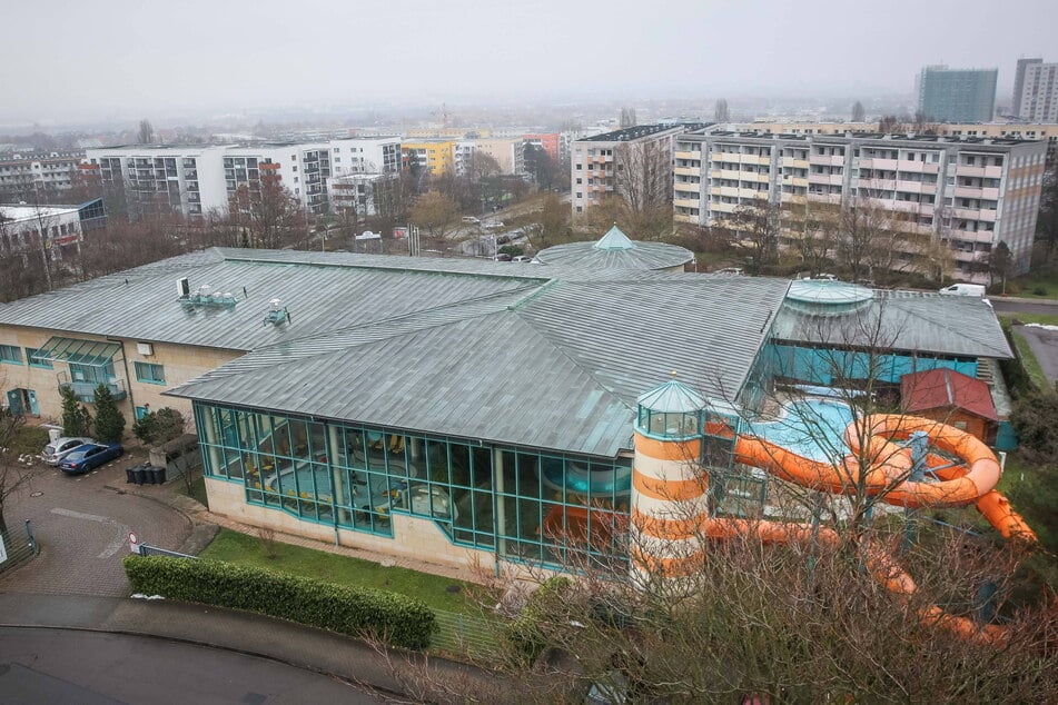 Das Elbamare in Gorbitz: Die Stadt rechnet hier laut des Schreibens mittel- bis langfristig mit Sanierungskosten in Höhe von 3,2 Millionen Euro.