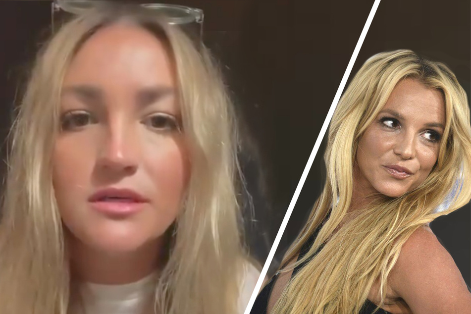 On Monday, Jaime Lynn Spears (l) addressed her sister Britney's 13-year conservatorship on Instagram.
