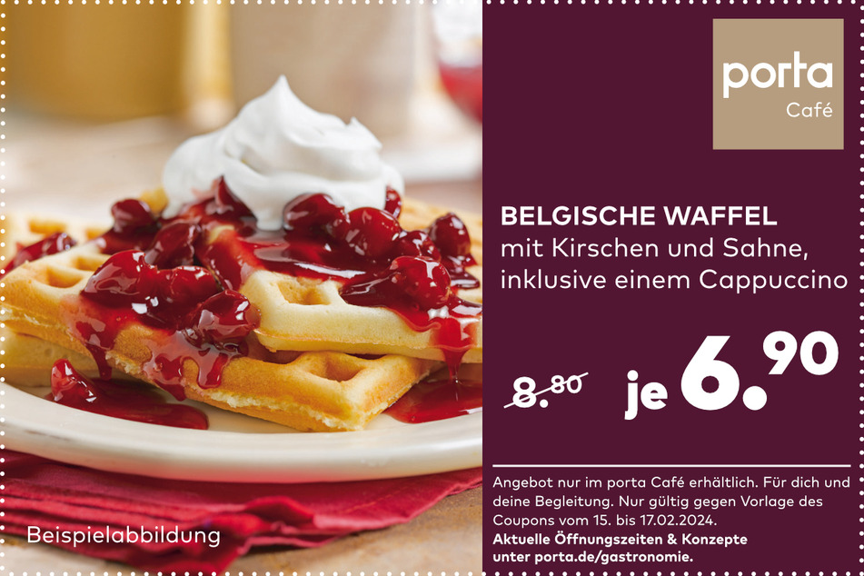 Hier klicken und Coupon herunterladen.