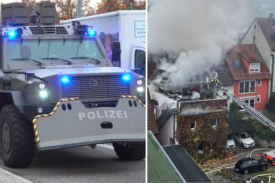 Tote und Verletzte bei Brand in Esslingen: Starben Männer durch Schüsse?