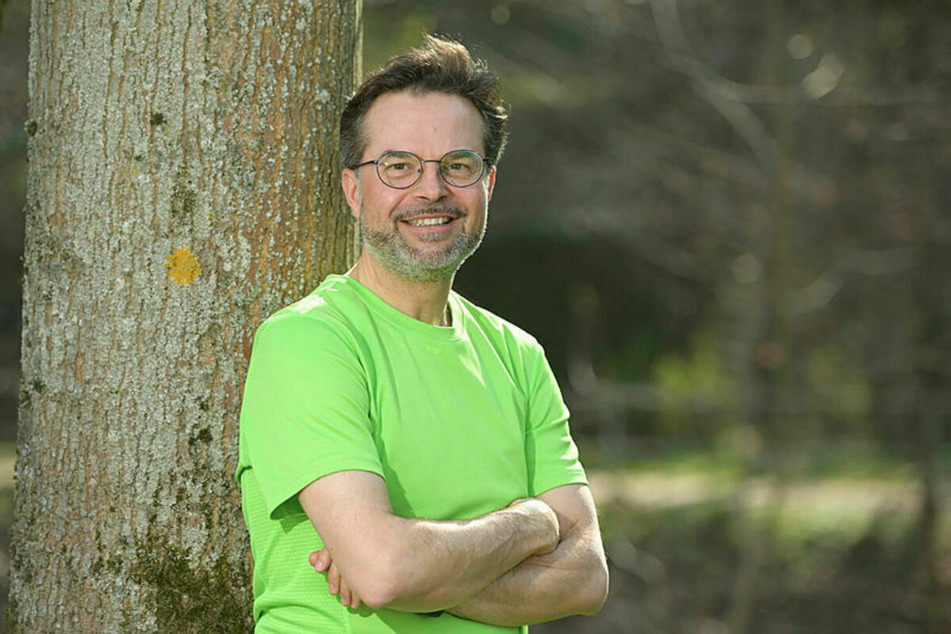 Thomas Lörinczy (50) vom ADFC freut sich über die Pläne der Stadt für eine neue Fahrradstraße.