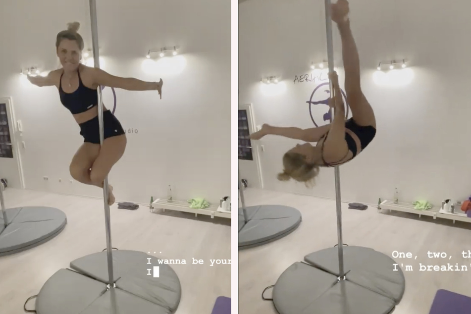 "Hat nichts mit Erotik zu tun!" Sara Kulka meldet Töchter beim Poledance-Training an
