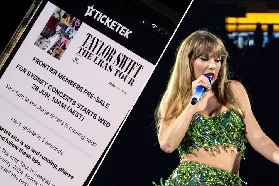 The first presale for tickets to Taylor Swift's The Eras Tour in the UK and Ireland began on Monday.