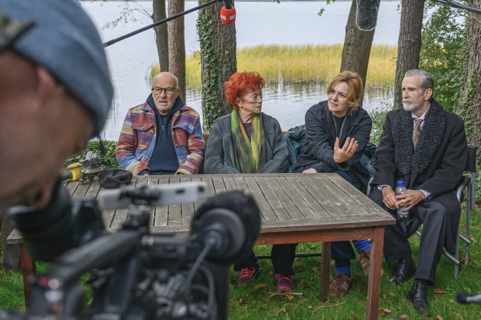 Vor der Kamera des Oscarpreisträgers steht viel deutsche Filmprominenz.