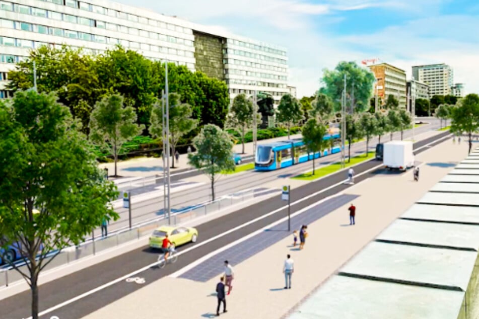 Es geht los: Bau des Bahnrings in Chemnitz startet