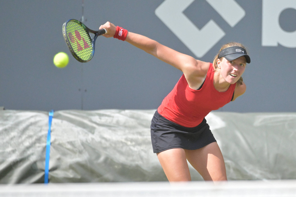 Lena Papadakis (24) unterlag in der ersten Runde bei den Bad Homburg Open Leylah Fernandez.