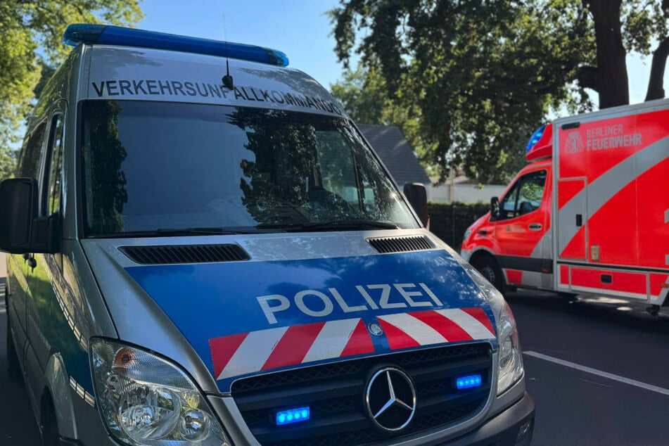 Die Seniorin ist noch am Unfallort in Biesdorf gestorben.
