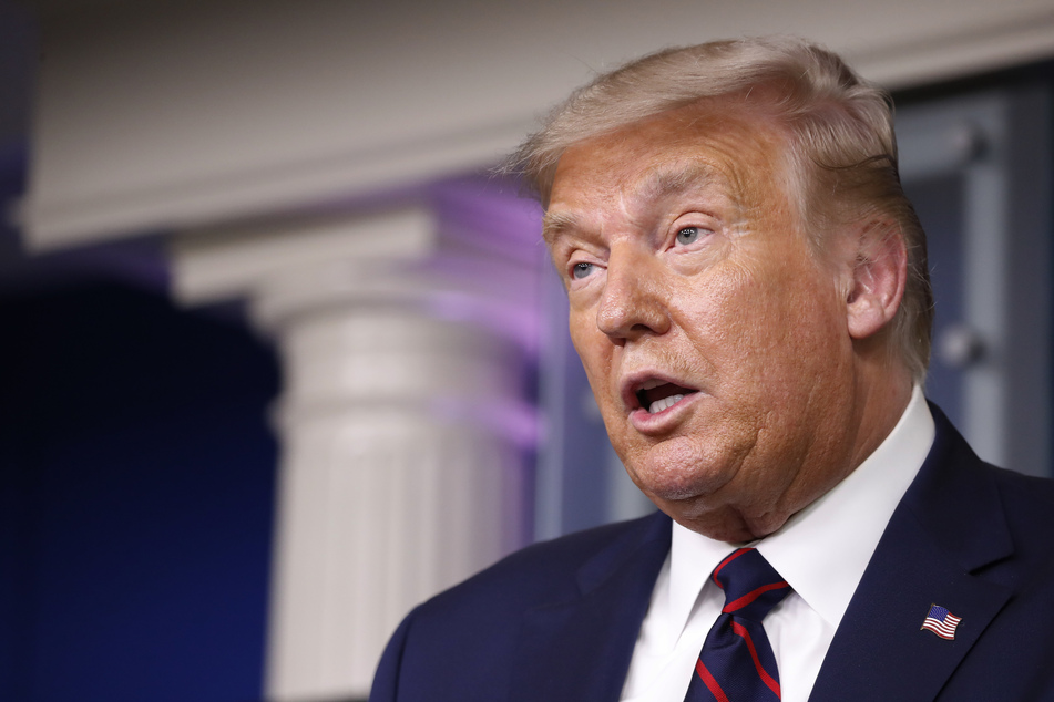 Washington: Donald Trump, Präsident der USA, spricht während einer Pressekonferenz im Weißen Haus. (Archivbild)