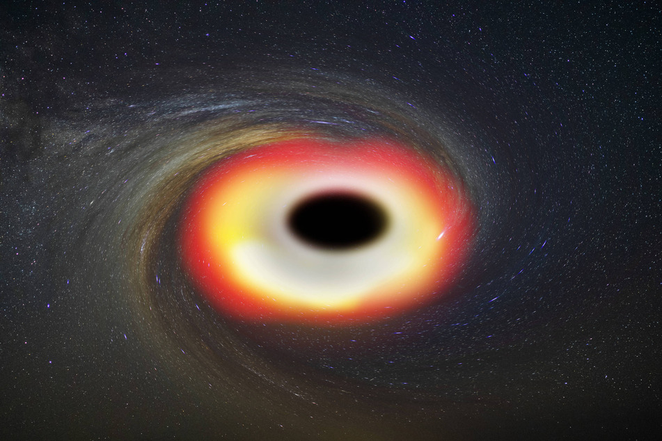 NASA's IXPE space observatory spotted an X-ray echo of a powerful resurgence of activity two centuries ago in the supermassive black hole Sagittarius A* at the center of the Milky Way.