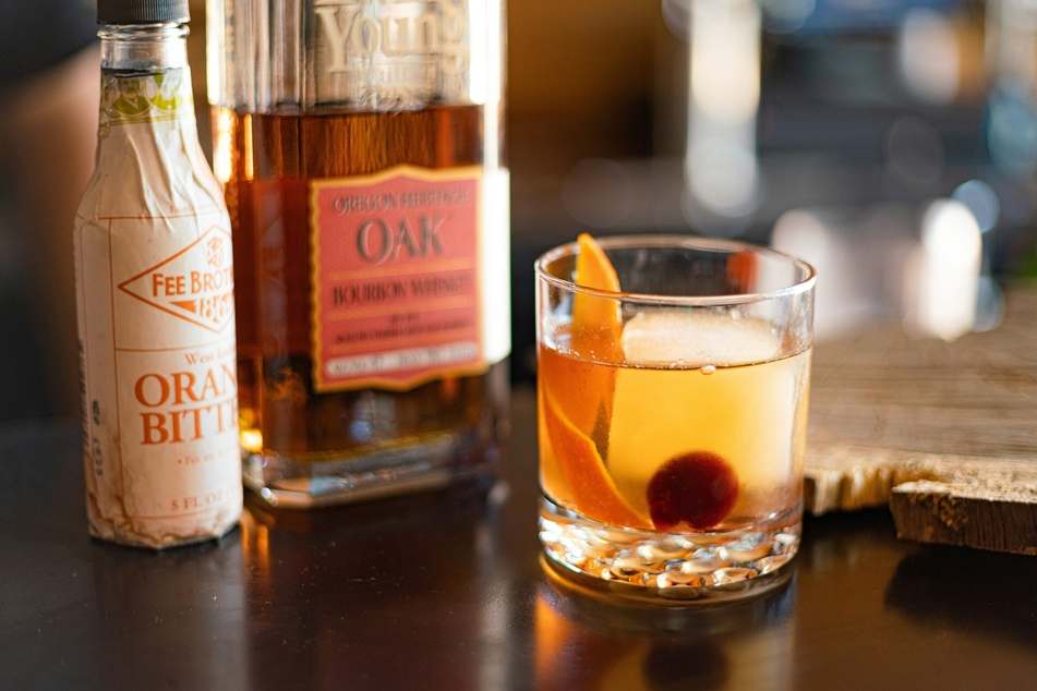 There's no need to eat anything with your old-fashioned.