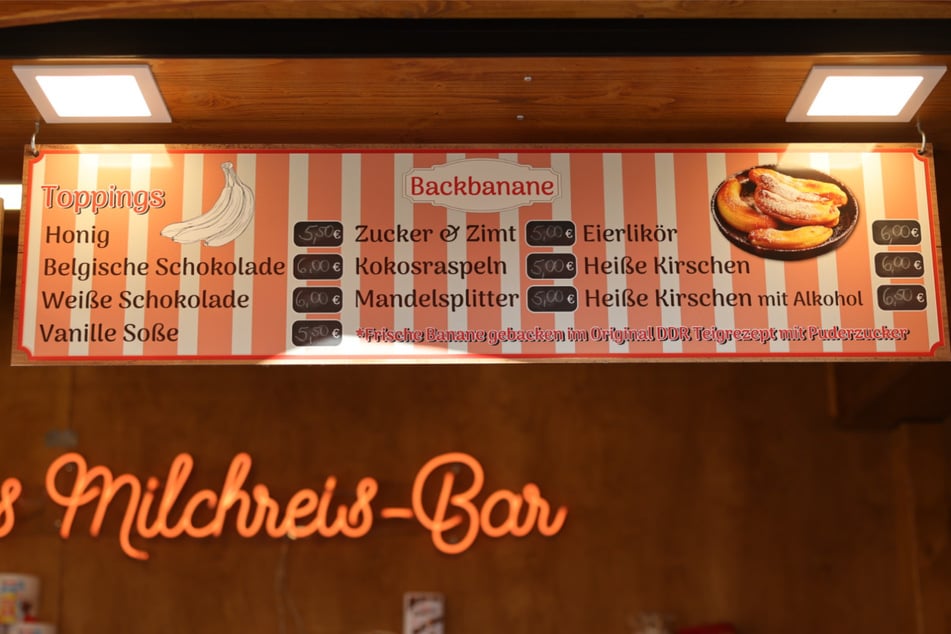 Seit letztem Jahr bietet Tom-Luis Scheffler die Backbananen an.