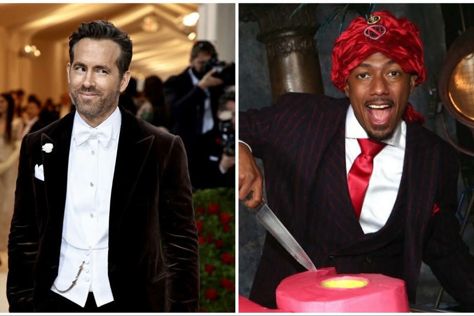 Nick Cannon (r) and Ryan Reynolds (l) teamed up for a hilarious new ad just in time for Father's Day.