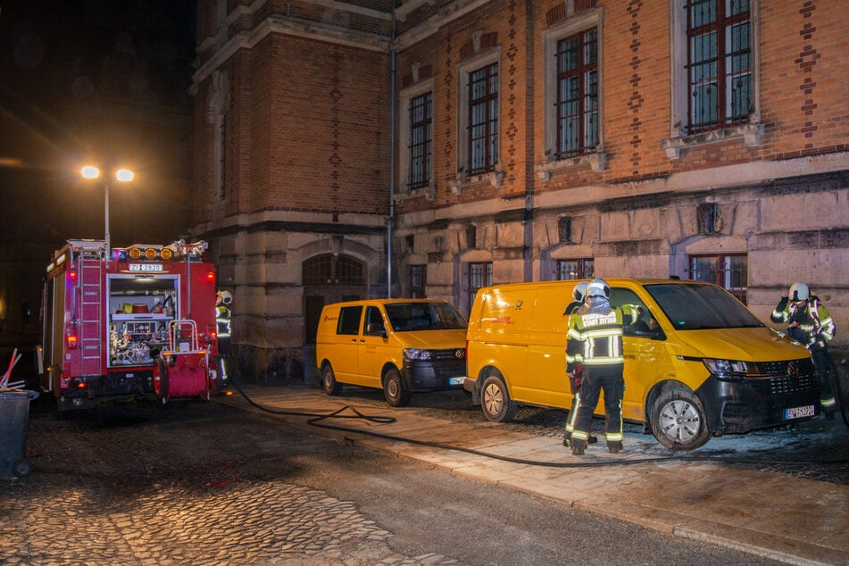 An der Post am Haberkornplatz hat ein Unbekannter gezündelt.