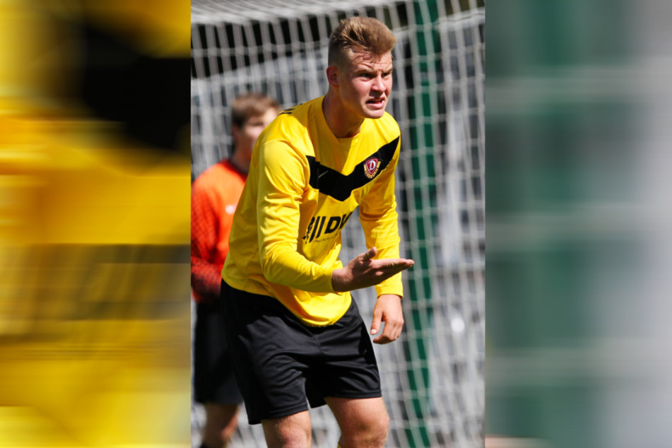 Eine Weile her: Sebastian Mai (26) 2012 im Trikot der Dynamo-U19.