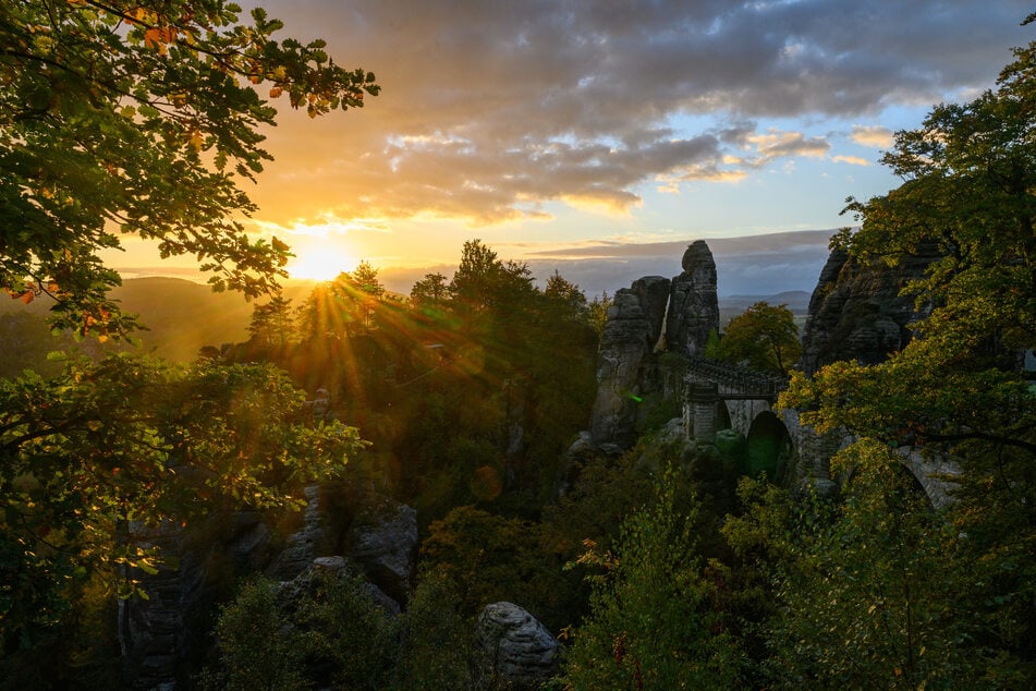 Im Herbst ist die Sächsische Schweiz besonders reizvoll.