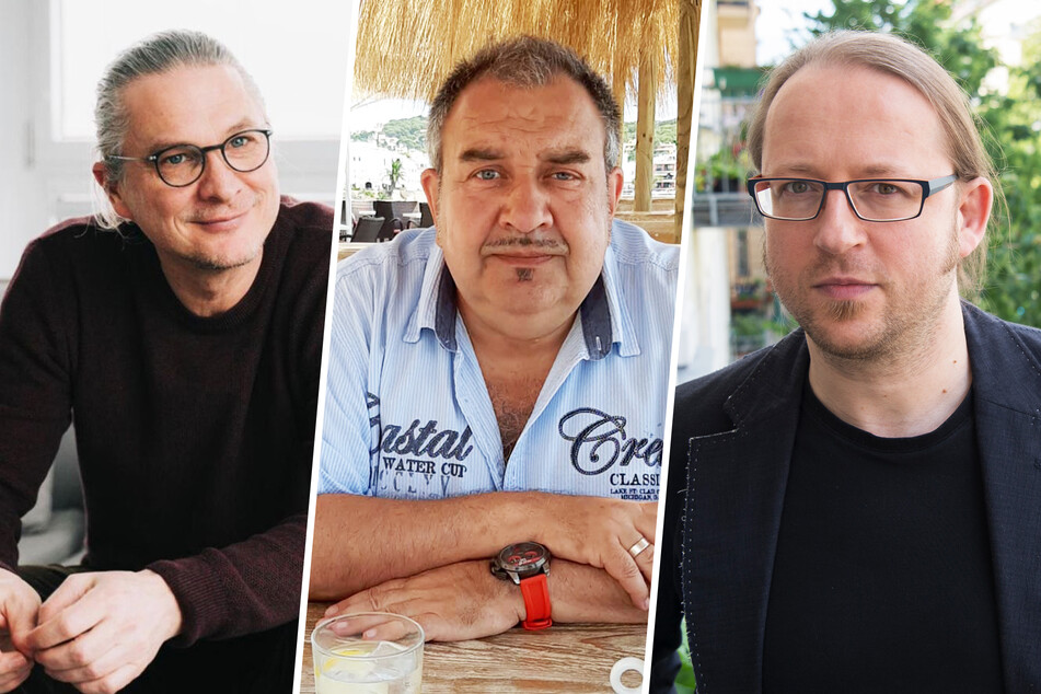 V.l.n.r.: Christian Beeck (49), Jürgen Heinemann (57) und Tobias Saalfeld (53).