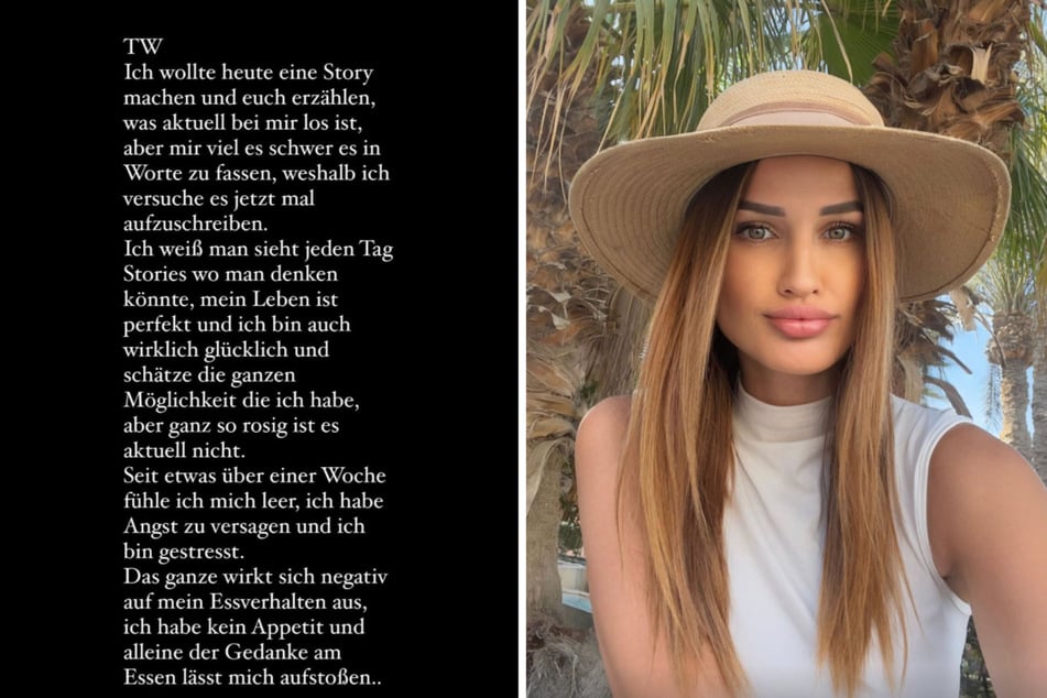 Ex-"Germany's Next Topmodel"-Kandidatin Neele Bronst (27) hat sich mit ehrlichen Worten bei ihren Fans auf Instagram gemeldet.