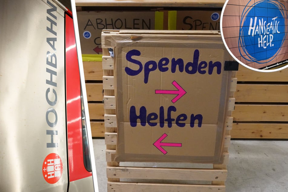 Hamburg: Hamburger Hochbahn und "Hanseatic Help" bitten um Spenden