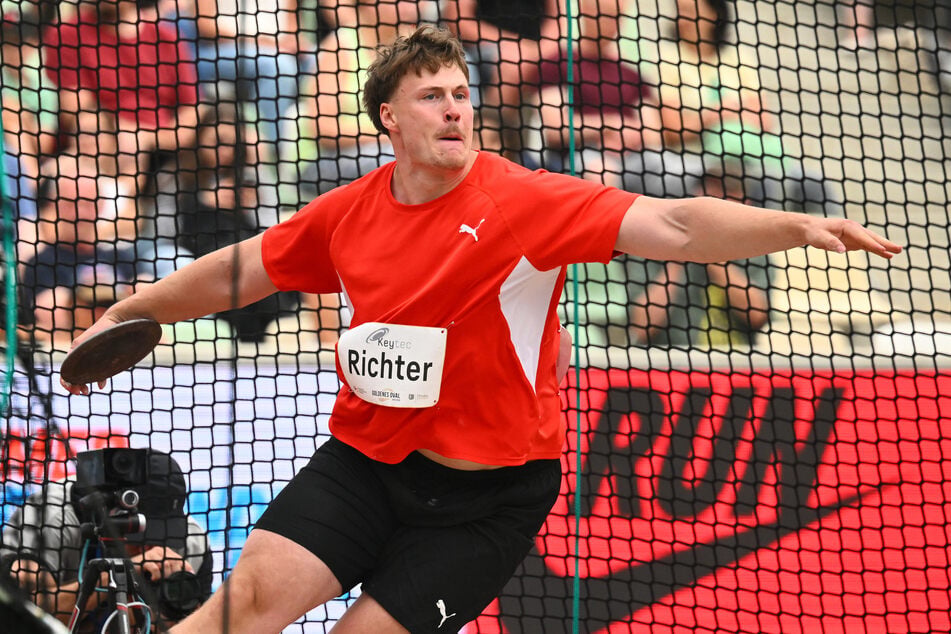 Zweiter Platz beim Goldenen Oval: Darum ist Diskus-Ass Richter trotzdem happy