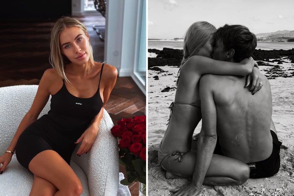 Model Alena Gerber sorgt mit süßem Pärchenfoto für "Mini-Sensation"