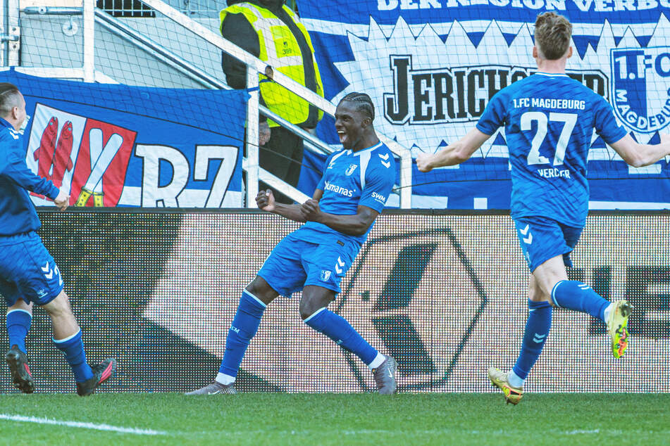 Mit seinem Treffer in der 94. Minute sorgte Richmond Tachie (26) für das entscheidende 3:1.