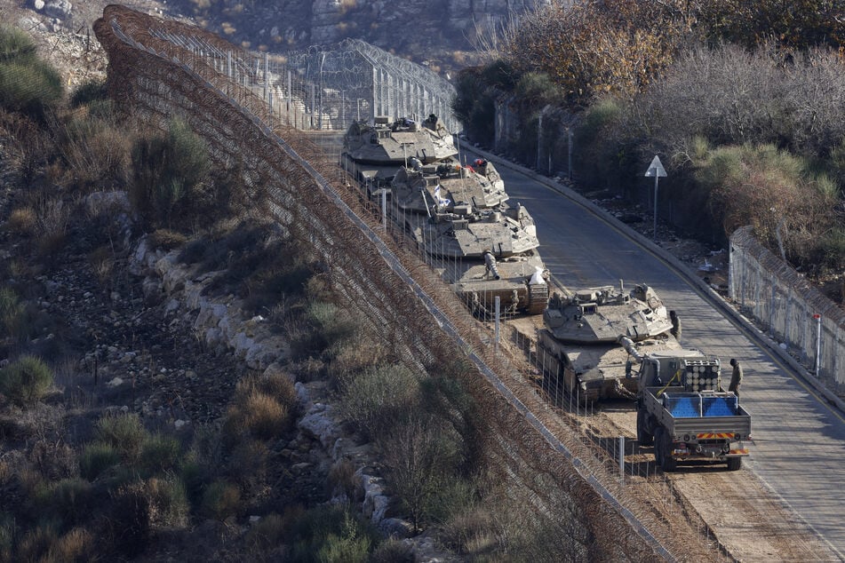 Israeli tanks rolled into Syrian territory with the country in turmoil after the fall of President Bashar al-Assad's regime.