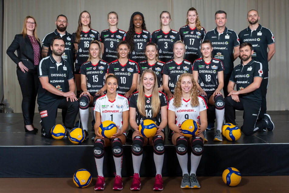 Das neue Teamfoto des DSC entstand dieses Jahr unter erschwerten Bedingungen.