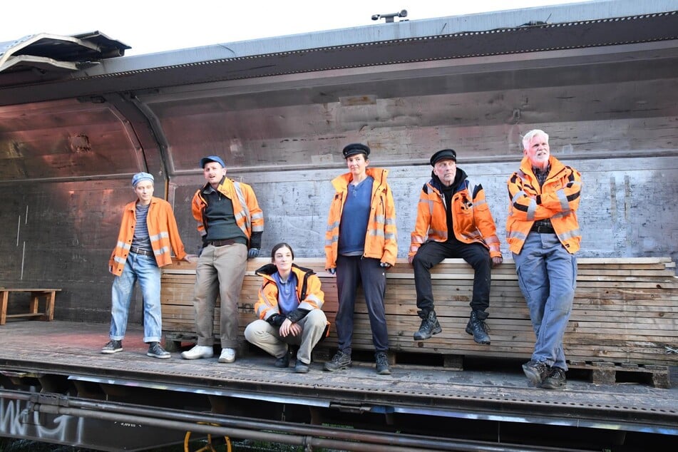 "Das letzte Kleinod" macht auf der Steinkopfinsel in Magdeburg halt.
