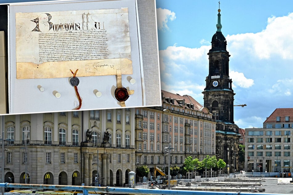 Dresden: Geheimes Dresden: Damit erließ der Papst all jenen ihre Sünden, die in die Kreuzkirche kamen