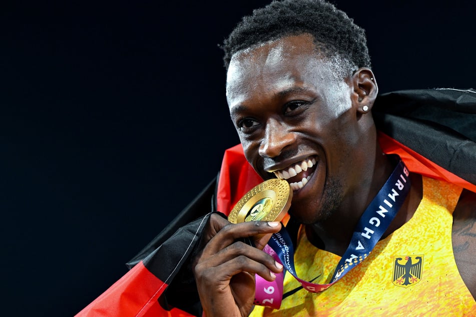 Bei der EM in Birmingham holte Ansah die Goldmedaille über 200 Meter. Doch darf er sie auch behalten?