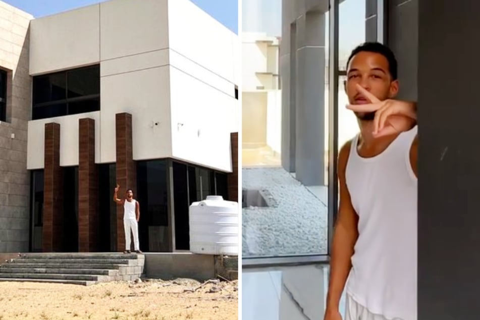 YouTube-Star Simon Desue (31) hat seinen Fans am Montag via Instagram seine neue Villa in Dubai präsentiert.