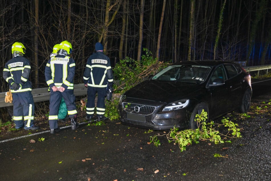 Der Volvo-Fahrer konnte nicht mehr ausweichen.