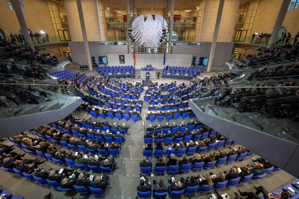 Das Plenum des Deutschen Bundestages war voll besetzt.