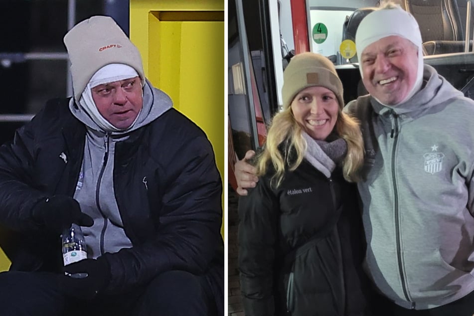 FSV-Busfahrer Stephan Mildner wurde getackert und saß danach wieder auf der Bank. Die Heimfahrt aber übernahm Mariana.