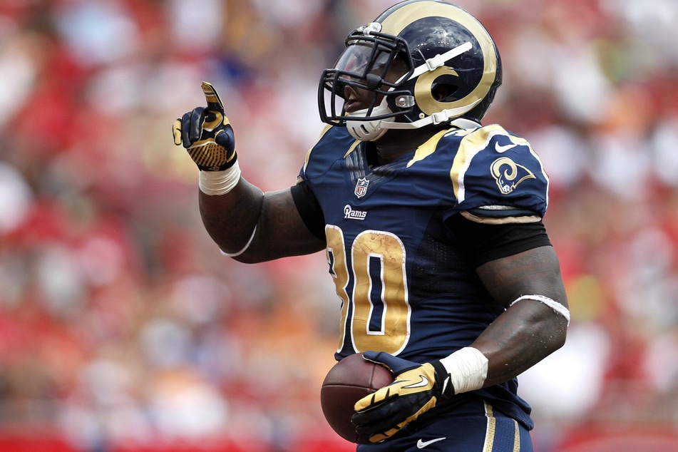 Stacy was a fifth-round pick of the St. Louis Rams in 2013.