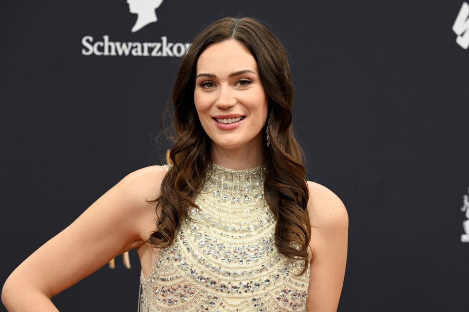 Gloria-Sophie Burkandt (27) bei der Bambi-Verleihung 2025.