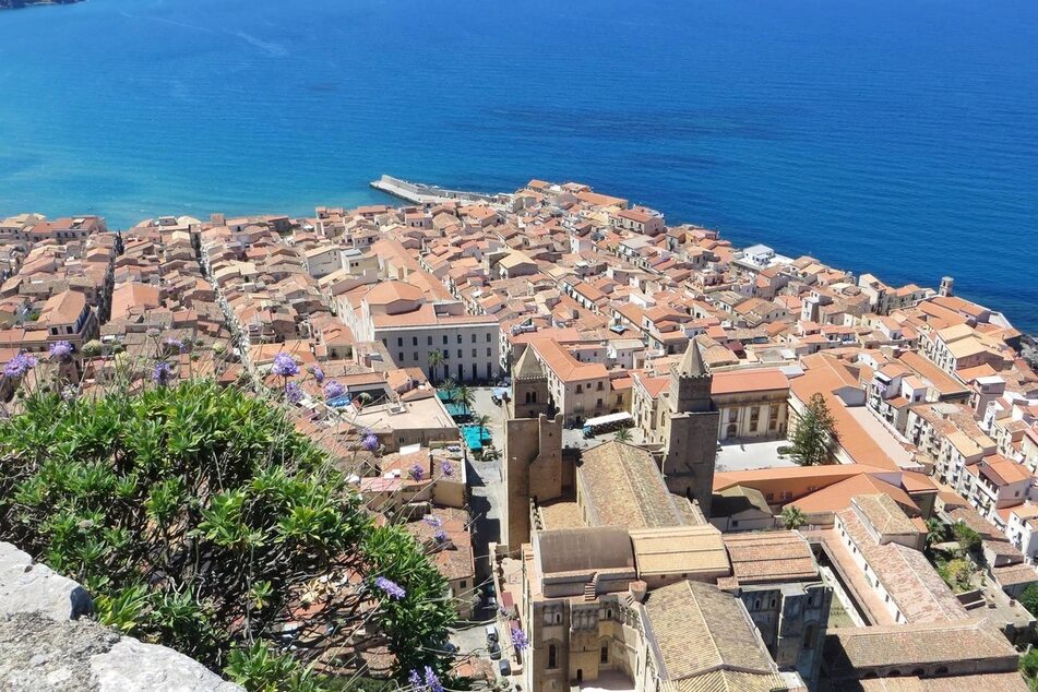 Blick auf die Altstadt von Cefalù