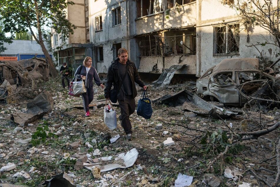 Kaputte Häuser, fliehende Menschen: Das ist der Alltag in der Ukraine. (Archivfoto)