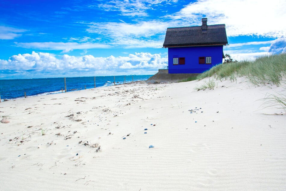 Der Strand von Heiligenhafen.