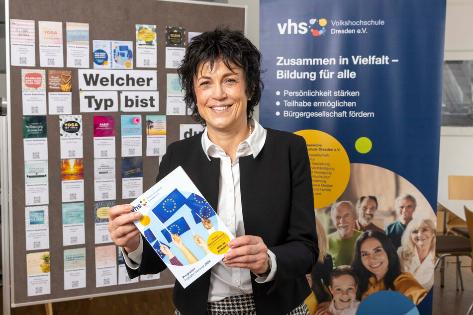 Hat für jede(n) was im Angebot: Vize-VHS-Chefin Anja Jäpel-Nestler (54).