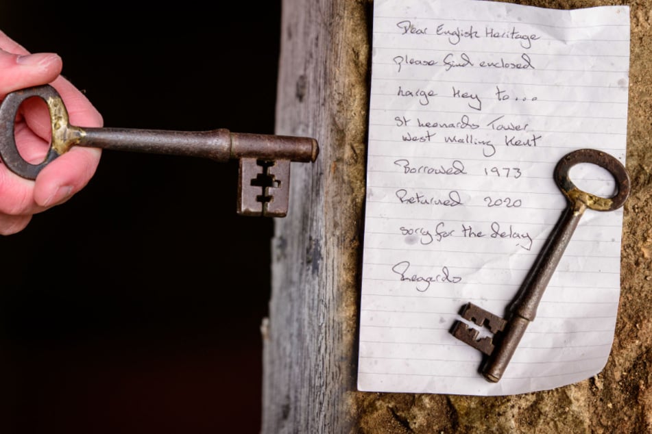 Schlüssel zu Turm verschwunden: 50 Jahre später schickt ihn ein anonymer Absender zurück
