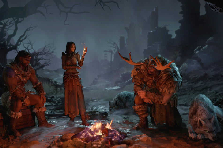 Players take on the role of a warrior of a specific class - such as barbarian or sorceress - and go to hell and back battling the evil that can only come from nightmares.