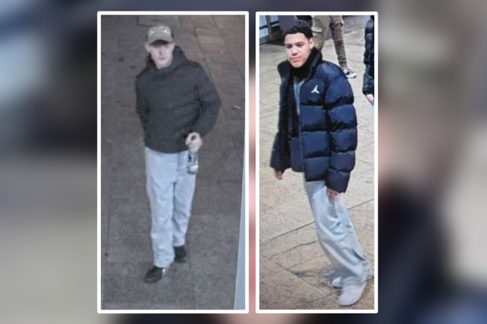 Diese beiden jungen Männer werden nun von der Kölner Polizei gesucht.