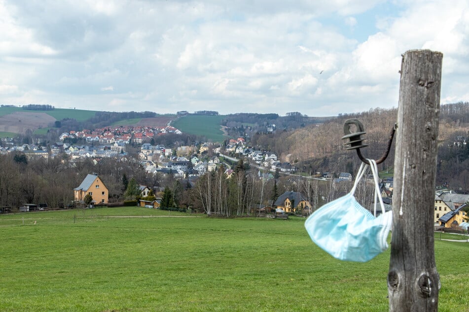 Die Idylle Burkhardtsdorf im Erzgebirge hatte zuletzt zeitweise eine Inzidenz von über 1000.