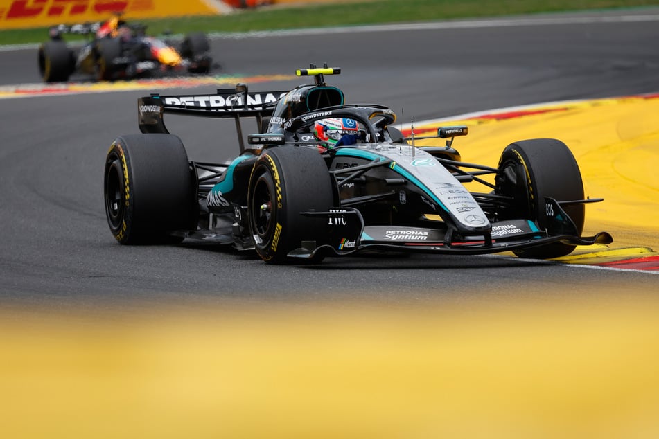 Kimi Antonelli (19) fuhr am Sonntag in Belgien zu seinem nächsten F1-Sieg im Mercedes.