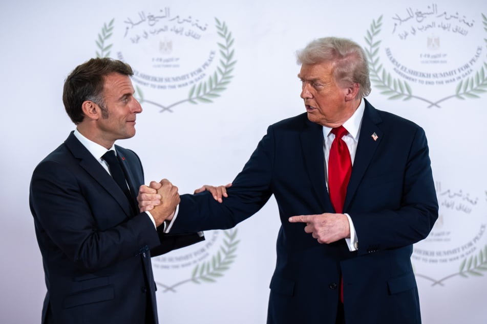 US-Präsident Donald Trump (79) hat sich über seinen französischen Kollegen Emmanuel Macron (48) mokiert.