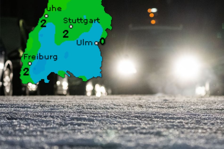 Der Winter klopft an: Polarluft bringt Schnee und Glätte ins Ländle