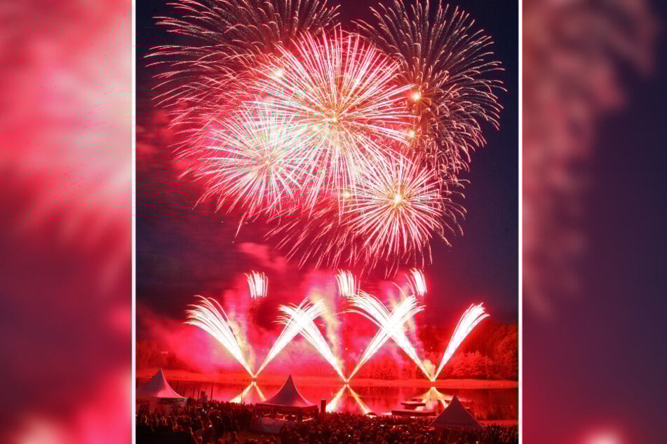 Am Stausee Rabenstein gibt es ein großes Pyro-Spektakel.