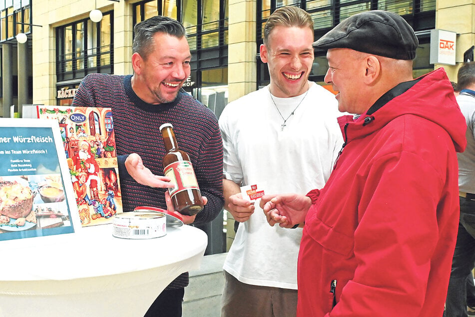 Peter Geißler (54) will auf dem Weihnachtsmarkt arbeiten - gerne als Verkäufer für Würzfleisch.