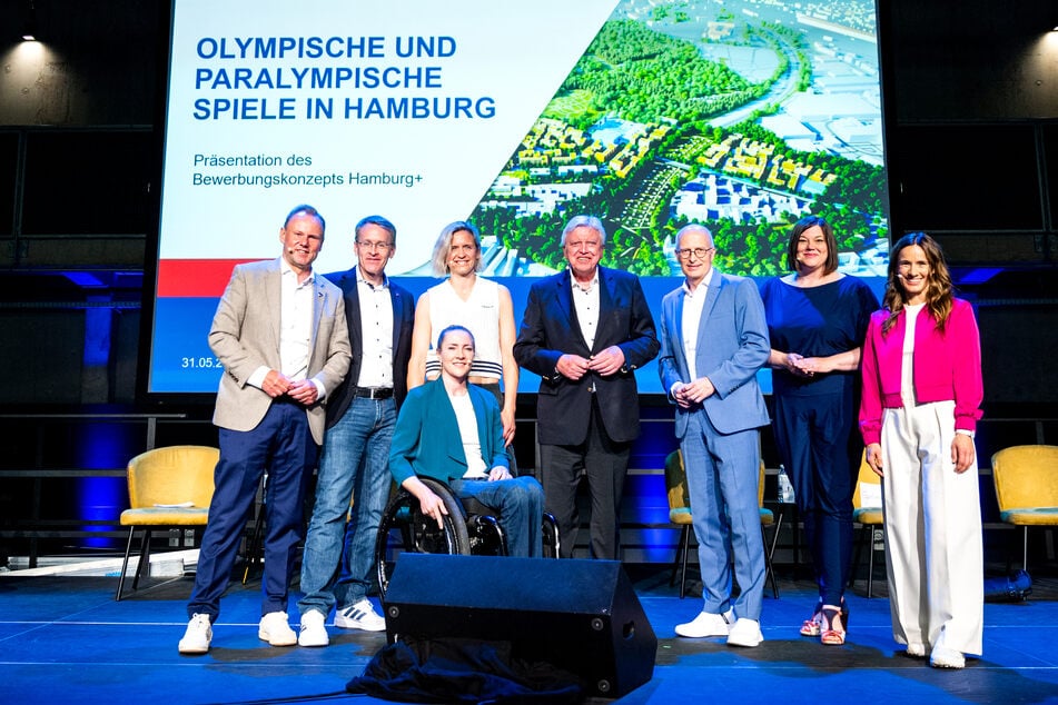 Am Samstag stellte Hamburg gemeinsam mit Partner Schleswig-Holstein sein Olympia-Konzept im Hamburger Bunker vor.